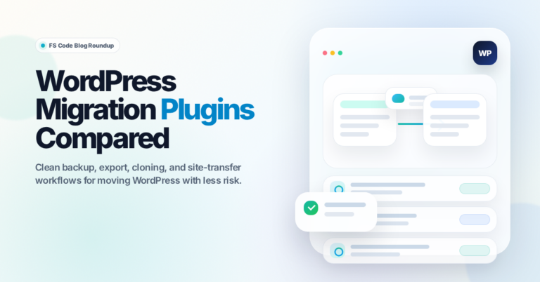 WordPress Migration Plugins Compared featured banner