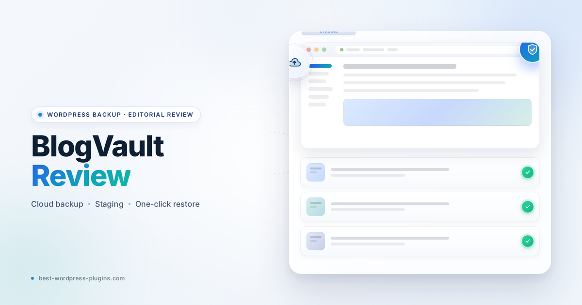BlogVault Review