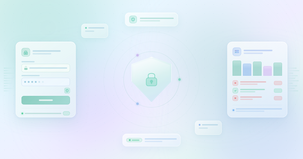 BulletProof Security Review 2026 featured banner showing glassmorphism shield and firewall protection design