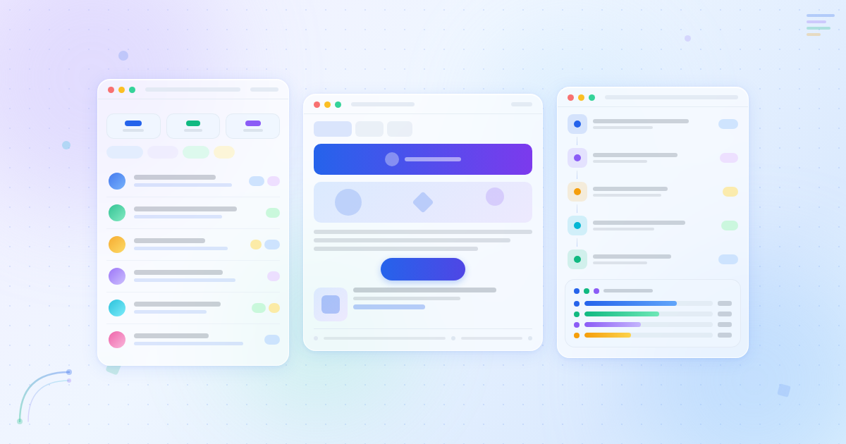 FluentCRM Review 2026 featured banner showing CRM contacts list, email campaign builder, and automation analytics dashboard in a light glassmorphism design
