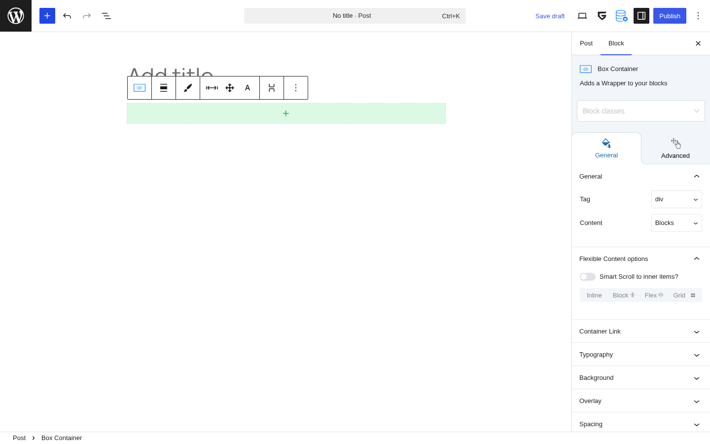 GreenShift 3D Model Viewer block shown in the WordPress block inserter