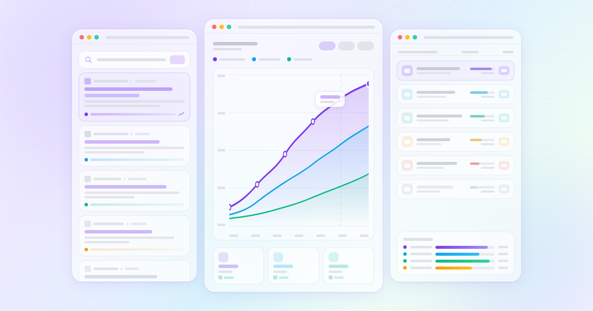 SEOPress Review 2026 banner. Glassmorphism-style design with pastel purple and blue gradient, showing SEO analytics concept elements.