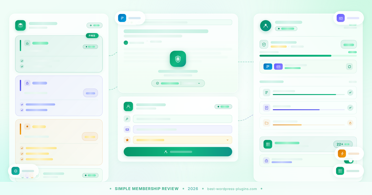 Simple Membership Review 2026: Free WordPress Membership Plugin Tested