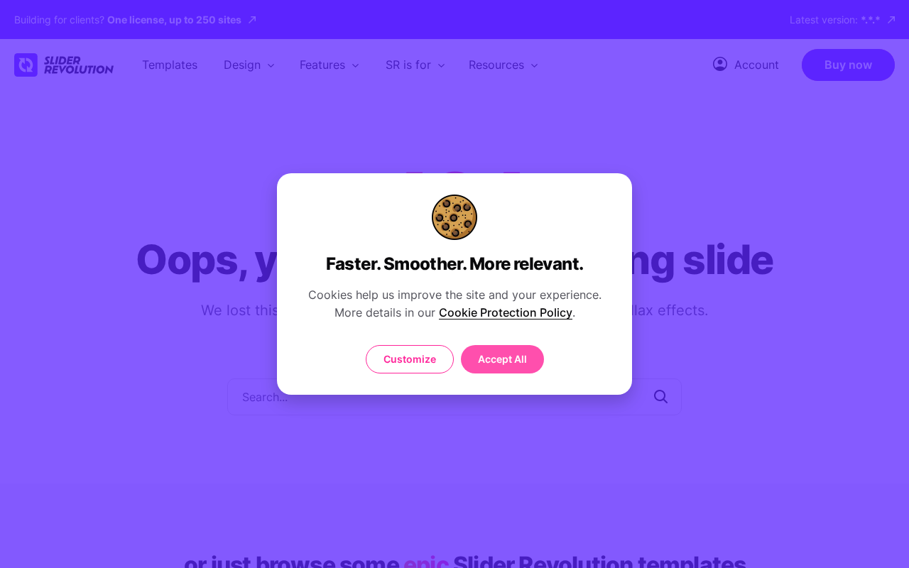 Slider Revolution pricing plans 2026 - Starter, Enthusiast and Scale tiers