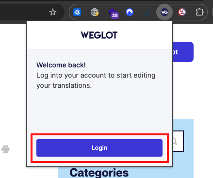 Weglot visual editor translation quality screenshot