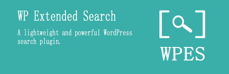 WP Extended Search plugin on WordPress.org: 20,000+ active installs, 4.9/5 rating